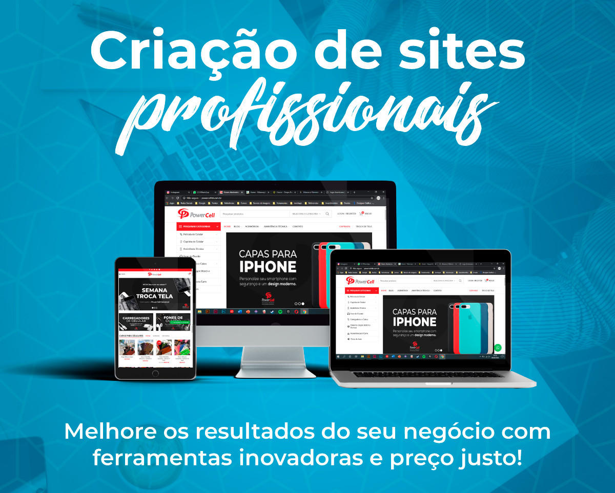 Criação de Sites Profissionais